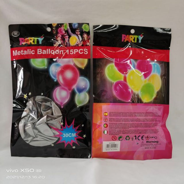 Silver 30cm metallic balloons, 180 pieces, perfect for elegant celebrations and versatile decor.