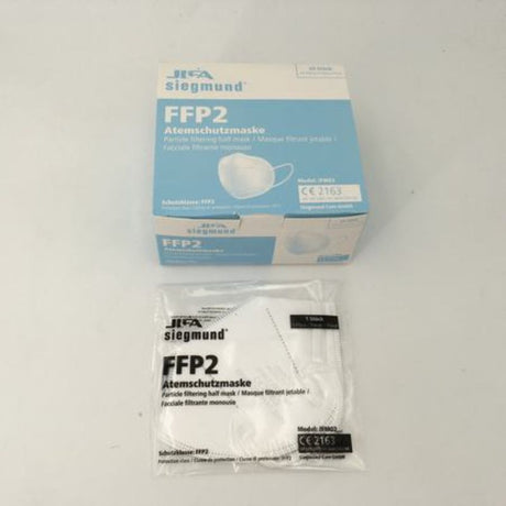 Premium FFP2 KN95 face masks in 5 packs, providing effective filtration and comfort for daily wear and respiratory protection.