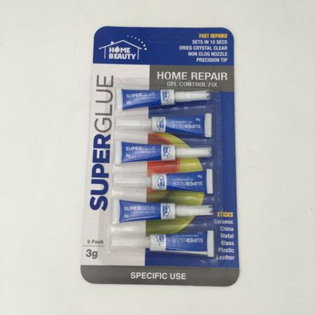 Super Glue GEL & Debonder set of 12 packs, featuring 3g tubes for strong, instant bonds and easy debonding for versatile repairs.