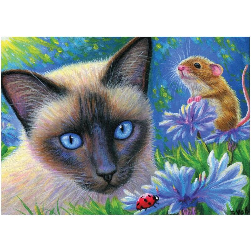 XL Jigsaw Puzzle - CHANCE ENCOUNTER    The Ladybug (500pcs)