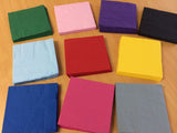 Vibrant green napkins in a pack of 20, measuring 33 x 33 cm, perfect for elevating any dining occasion.