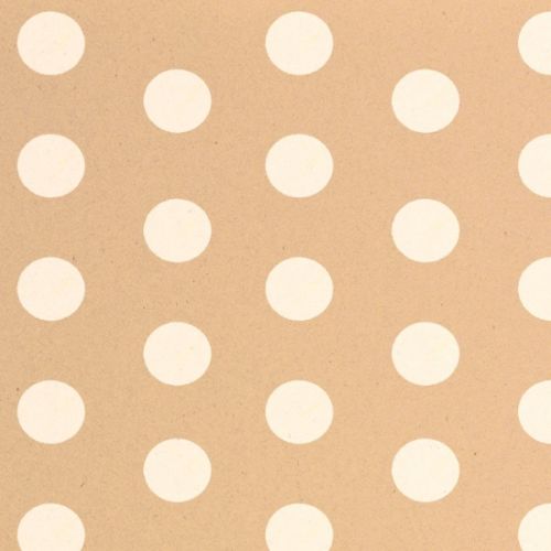 Wrapping Paper - Counter Roll Bold Dot White