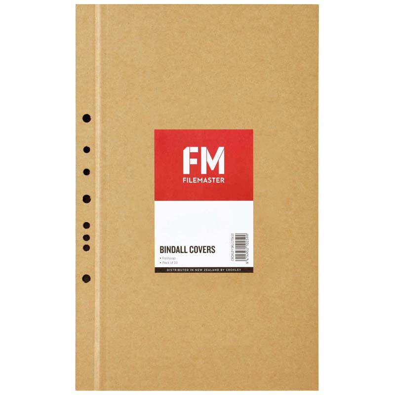 FM File Bindall Cover Foolscap - Pack of 10