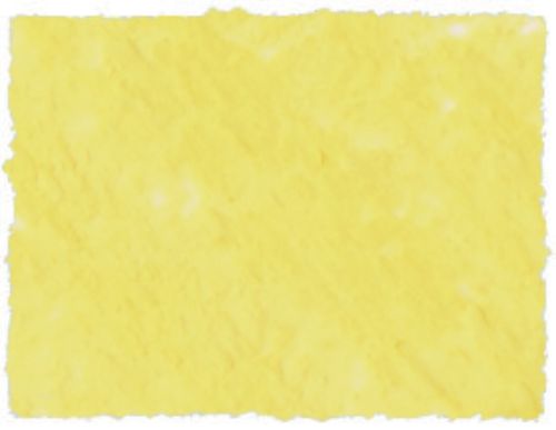 Vibrant lemon yellow square pastel, crafted for smooth application and ideal for rich color blending in art projects.