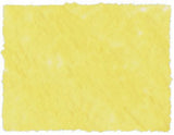 Vibrant lemon yellow square pastel, crafted for smooth application and ideal for rich color blending in art projects.