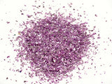 Vibrant pink confetti glitter in a 250ml jar, perfect for crafts, scrapbooking, and party decorations. Non-toxic and safe for all ages.