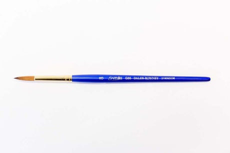 Artist Brush - Sapphire S85 #8 features red sable and synthetic filaments for precise detail and smooth application.