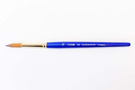 Artist Brush - Sapphire S85 W/Col Rnd #14 featuring red sable hair and synthetic filaments for precision in watercolors and oils.