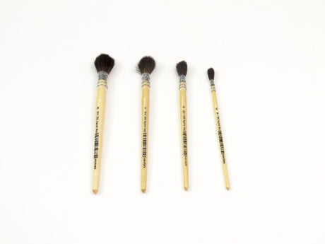 Artist Brush - Das S3011 Squirrel Mop #4 featuring soft squirrel hair bristles for excellent color carrying and versatile painting techniques.