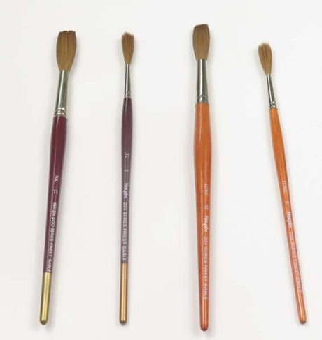 Premium Haydn S200 Brush No.00 with soft sable bristles for precision in detail work across various painting mediums.