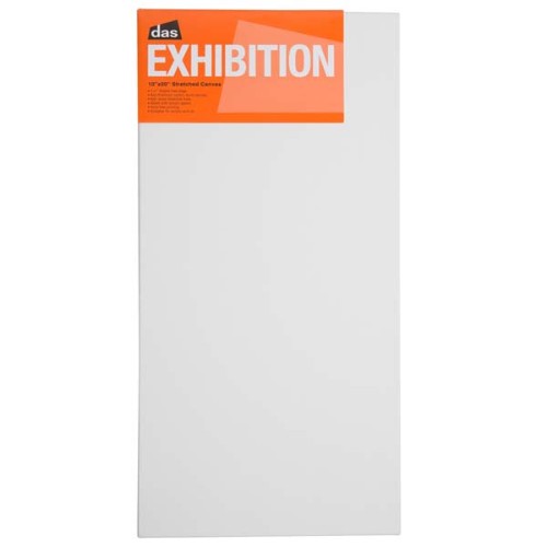 Premium 10x20 inches Das Exhibition artist canvas, made from natural cotton, ideal for acrylic and oil painting techniques.