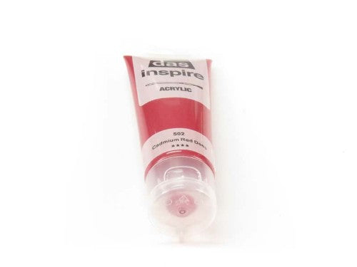 Bright cadmium red Phoenix Acrylic paint in 75ml, perfect for artists seeking vibrant color and quick drying time.