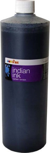 Ink - Fas Waterproof India Ink 1ltr