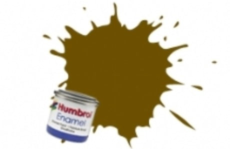 Humbrol Enamel 84 Mid Stone 14ml paint, ideal for plastic models, dries quickly for easy application and realistic finishes.