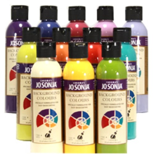 Acrylic paint in vibrant Marigold, perfect for smooth, one-coat coverage on various surfaces like wood and canvas.