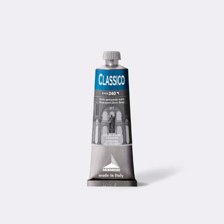 Artist Oil Paint 60ml in Permanent Green DP, featuring vibrant hue ideal for blending and layering in various artistic projects.