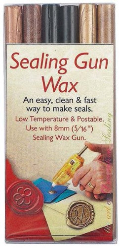 Assorted 72-piece Manuscript Sealing Gun Wax in vibrant colors, ideal for creative sealing without mess.