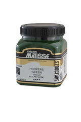 A 250ml bottle of Matisse Hookers Green S2 acrylic paint, perfect for vibrant, textured artwork with high lightfastness.