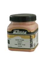 250ml Matisse Structure Acrylic Paint in Skin Tone Light, ideal for lifelike skin tones, offering vibrant color and smooth application.