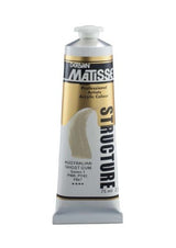 Matisse Structure Acrylic Paint in Aust Ghost Gum (75ml), rich earthy color ideal for textured effects on various surfaces.