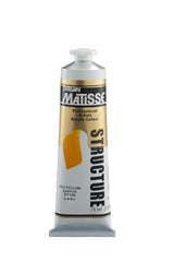 Vibrant 75ml Iso Yellow S6 acrylic paint tube for rich textures and long-lasting, high-quality artistic results.