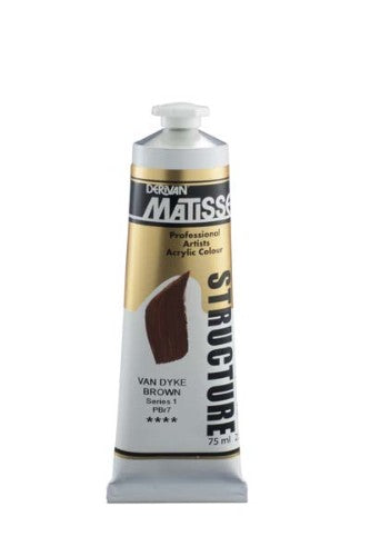 Acrylic Paint - Matisse Str 75ml Van Dyke Brown S1