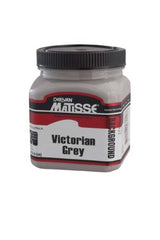 Acrylic paint jar featuring Matisse Background in Victorian Grey, ideal for versatile, vibrant artistic projects.