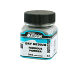 Matisse Dry Med 40ml Ferrous Powder for artists, offering versatile textural effects and seamless blending with mediums.