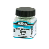 Matisse Dry Med 40ml Glass Beads 3 jar featuring versatile glass beads for unique textural effects in artwork.