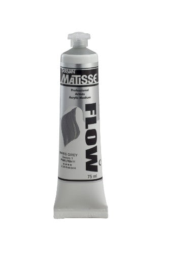 Acrylic paint in Mars Grey S1, featuring a smooth flow formula for versatile artistic techniques and superb color application.