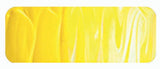 Vibrant 75ml Matisse Flow Acrylic Paint in Primary Yellow for smooth, free-flowing brushstrokes and detailed techniques.