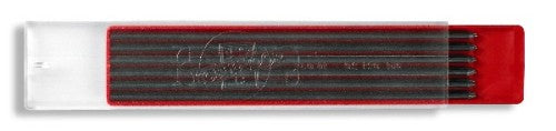 High-quality 2mm graphite leads, 12-piece set, ideal for artists and technical drafters in 19 hardness levels.