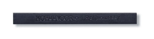 Black drawing leads in rectangular shape, available in three hardness grades for precise sketching and drawing.