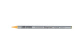 "Pack of 12 Progresso Aquarelle Yellow Dk pencils, ideal for vibrant watercolor art with high-density lead and hexagonal grip."