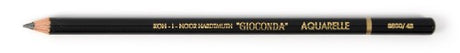 Aquarelle Graphite 4B pencil in round wooden casing, soft leads for blending and creating watercolor effects.