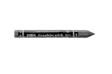 Hexagonal 2B graphite stick (10mm) for smooth shading and blending in art and industrial projects, crafted from pure graphite.