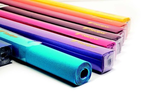 Luxurious Whisky velvet roll, 0.45m x 1m, with adhesive base for crafting, collage, and protective use.