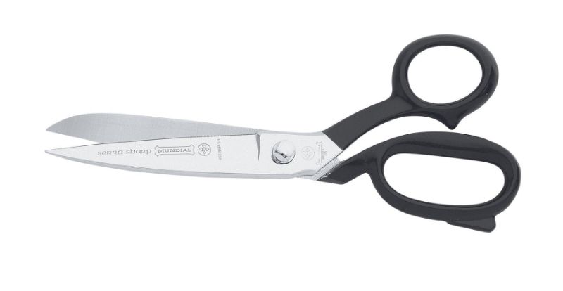 Mundial Tailors Shears Serra Sharp Heavy Duty Black