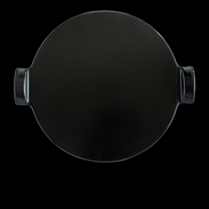 Pizza Stone/Plate - Black (37cm)
