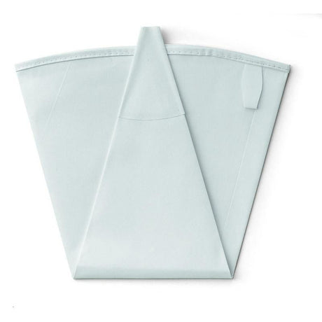 White Victorinox icing bag, 43 cm long, made of cotton with polyurethane coating for durable and precise cake decorating.