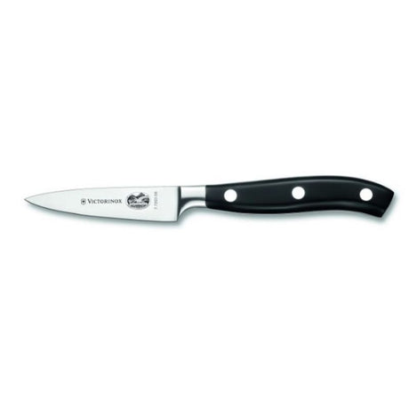 Victorinox Forged Paring Chef's Knife 8cm with ultra-sharp blade and ergonomic handle for precision cutting.