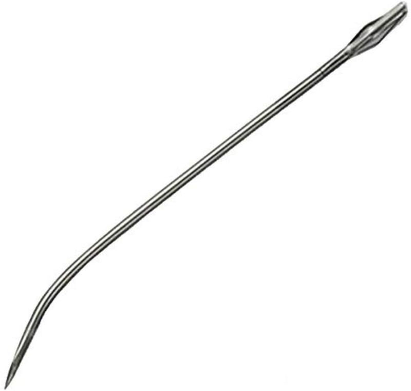 Victorinox stainless steel larding needle, 24 cm long, perfect for infusing flavors in meats like hare and venison.