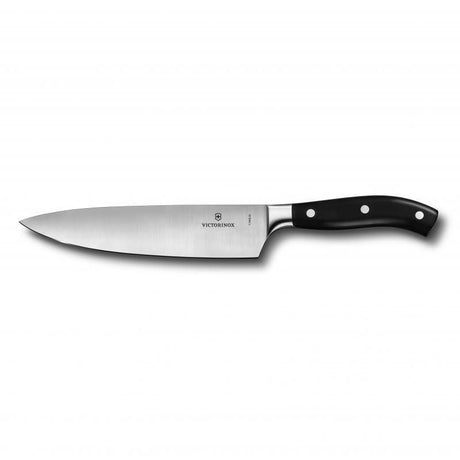 Victorinox Forged Chef's Knife with a 20cm wide blade, featuring an ergonomic handle and high-carbon stainless steel for effortless cutting.