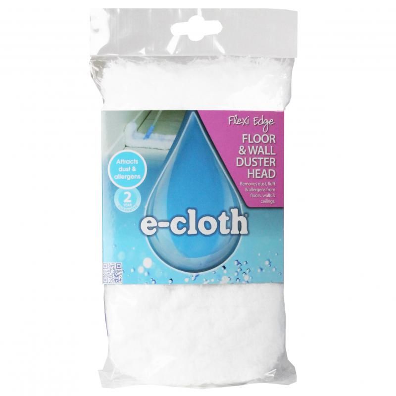 E-Cloth Flexi-Edge Duster HD with extendable handle, perfect for dusting corners, walls, and pet hair in hard-to-reach areas.