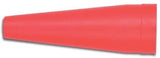 Red Maglite Traffic Wand designed for safety and visibility, easily attaches to Mag Charger flashlight for traffic control.