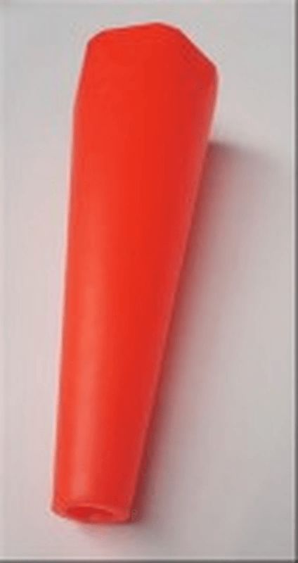 Red Maglite Traffic Wand attachment for improved visibility and safety in low-light conditions, ideal for traffic management.