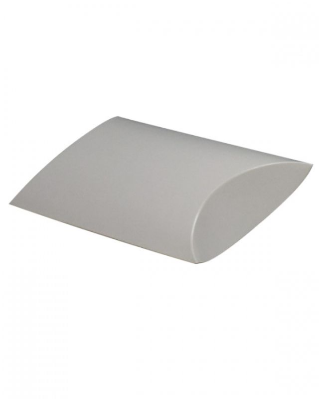 White pillow gift boxes, 140x178x51mm, versatile and elegant, pack of 100, made from sturdy 300 GSM card.