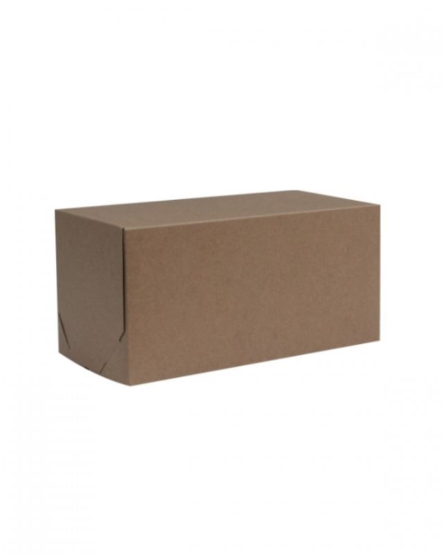 Natural Kraft gift boxes, 2-piece design, 305x152x152mm, eco-friendly, durable, pack of 50, perfect for all occasions.