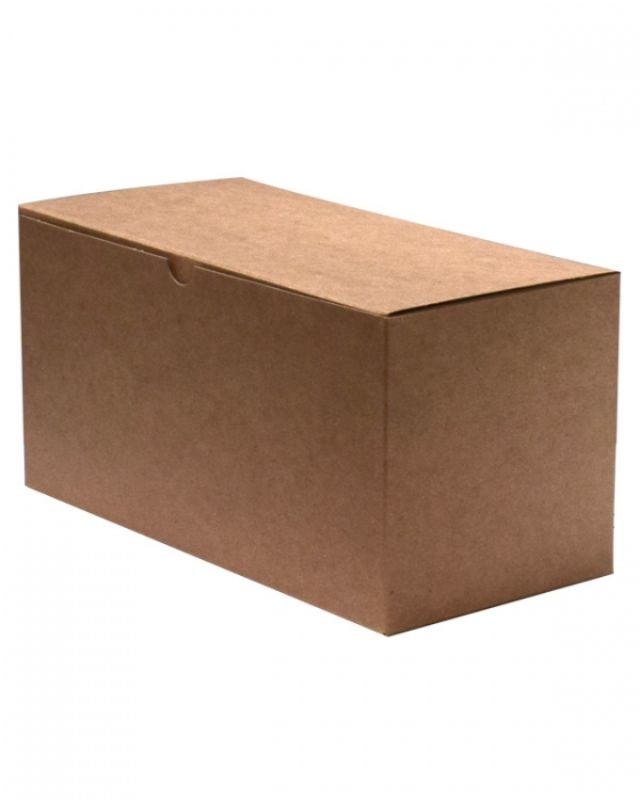 Gift Boxes -  1 Piece Gift Box Natural Kraft 140x305x152mm  - Pack of  50
