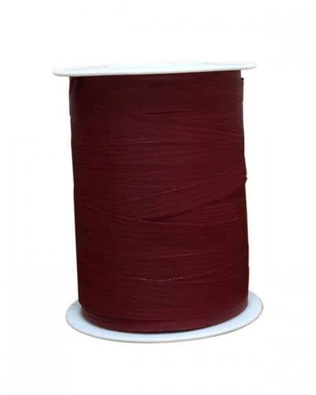 Matte Shiraz curling ribbon, 10mm x 250m, perfect for elegant gift wrapping and crafting.